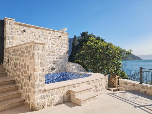 Step to Kotor bay Perast in Perast