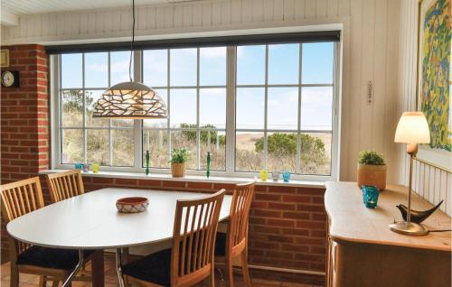 Kitchen, Two-Bedroom Holiday Home In Hvide Sande in Bjerregard