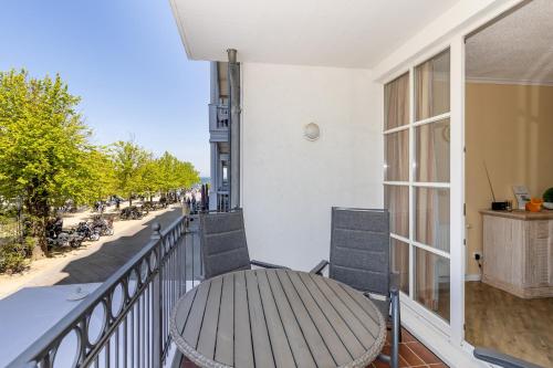 Balcony/terrace, Apartmenthaus Atlantik Apartmenthaus Atlantik 102 in Ostseebad Kuhlungsborn