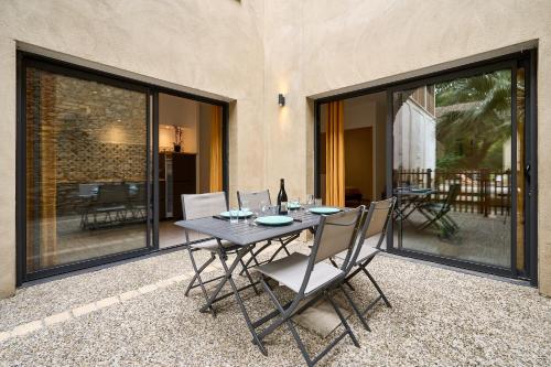 Balkons/terase, Domaine du Fresquel in Pezens