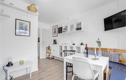 Kitchen, Cozy Apartment In Nexø With Kitchen in Snogebaek