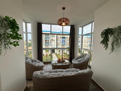 Balkons/terase, MARINA SMIR - Beach Apartment in Marina Smir
