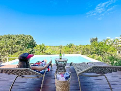 Piscina, Maruwá - Villa Lobo Guará - Paraíso na natureza (Maruwa - Villa Lobo Guara - Paraiso na natureza) in Catu De Abrantes