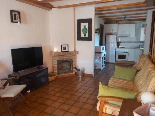 společenská místnost / TV salónek, Casa del Albogue in Horcajuelo De La Sierra