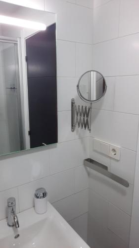 Badeværelse, Apartamento playa Rías Baixas (Apartamento playa Rias Baixas) in Ribeira