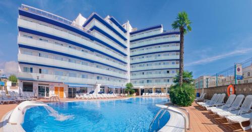 Hotel Mar Blau, Calella bei Mataro Beach