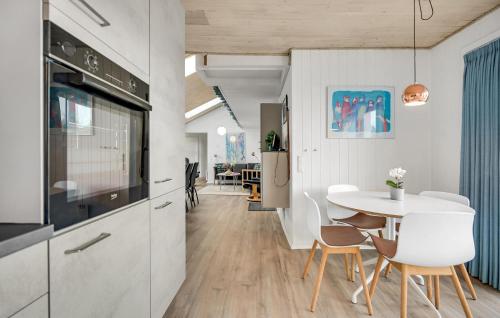 Kitchen, Amazing Home In Ebeltoft With Sauna in Vibaek Strand