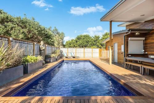Ocean Luxe Retreat Pool Tennis Court Beachside