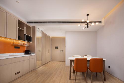 kuhinja, Hilton Home2 Suites by Hilton Qianjiang New City Hangzhou in Okraj Jiang Gan – Vzh. žel. postaja Hangzhou