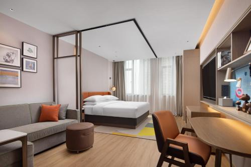Hilton Home2 Suites by Hilton Qianjiang New City Hangzhou in Okraj Jiang Gan – Vzh. žel. postaja Hangzhou