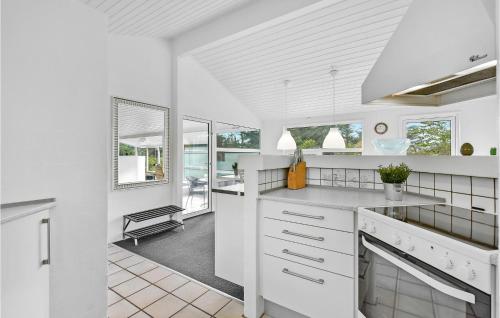 kuhinja, Holiday Home Tane Hedevej Blavand in Vejers Strand