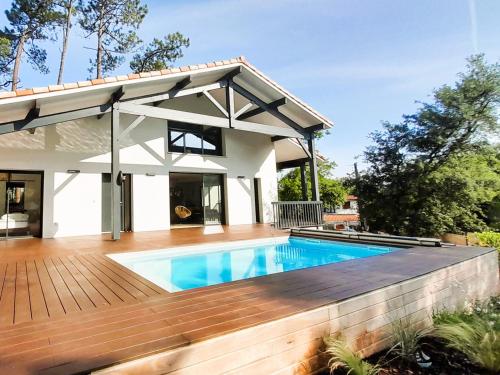 Villa de Prestige avec Piscine Chauffée, Proche Plages et Port de Capbreton - FR-1-239-1070 - Location, gîte - Capbreton