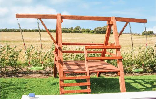 Garden, Holiday Home Houmøllevej in Karby