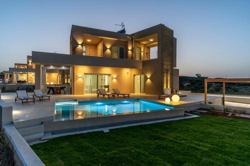 BLUE SKY Luxury Villas in Arkalochori - 4BD Villas with Private Pools in Arkalochori