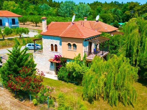Comfort villa with garden and view gîte à louer Lefki Peristera Beach
