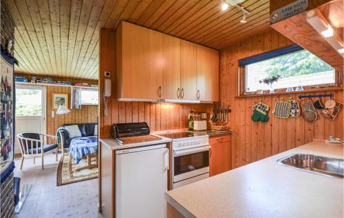 Kitchen, Holiday Home Violvej Glesborg Vi in Glesborg