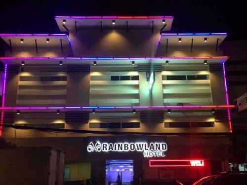 Entrance, Rainbowland Hotel in Olongapo City