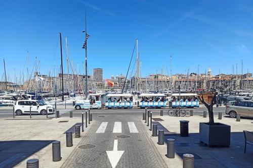 duplex élégant, dynamique à 100 mètres du vieux port, Marsylia (zdjęcie 9)