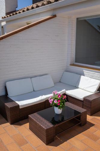 balcon/terasă, Casa 8 - Parc Sant Ramon, descanso y armonia in S'Agaro