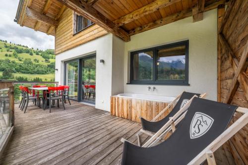 Balcony/terrace, Avenida Panorama Suites Kaprun by Alpin Rentals in Kaprun