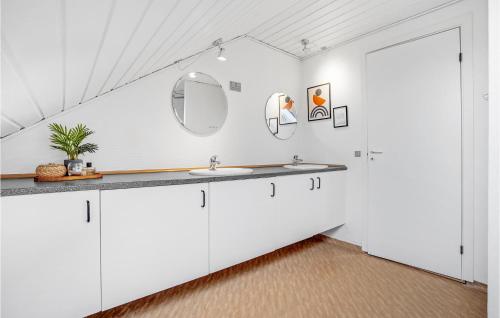 Bathroom, Amazing Home In Glesborg With Sauna in Glesborg