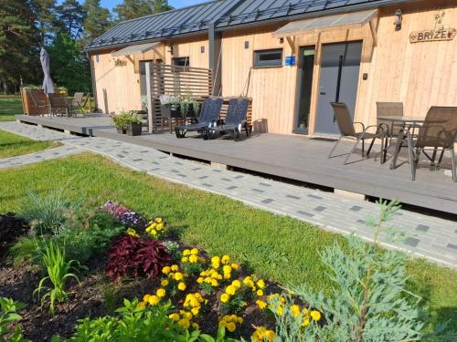 A szálláshely kívülről, Jūras dzintars (Juras dzintars) in Ainazi