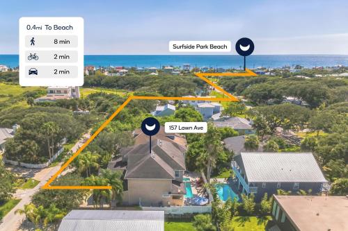 Vilano Villa Coastal Escape in St. Augustine, USA