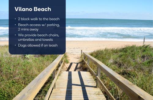 Hidden Haven Vilano Beach Home - Private Backyard in St. Augustine, USA