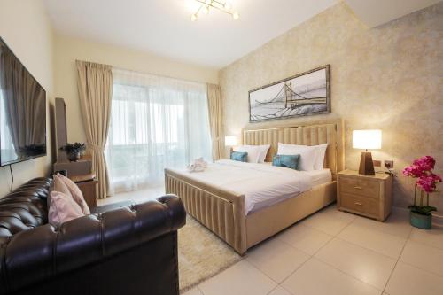 Stunning Marina view apartment In Marina sail tower by Truebleu vacation homes, Dubaj (zdjęcie 3)