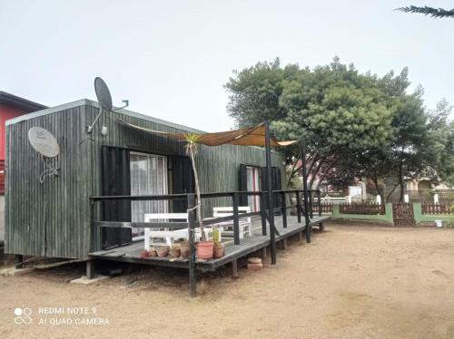 Erkély/terasz, Cabaña a pasos del mar en Algarrobo (Cabana a pasos del mar en Algarrobo) in Algarrobo