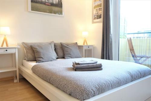 Studio in Dresden Neustadt balcony and parking, Drážďany (fotografie 7)