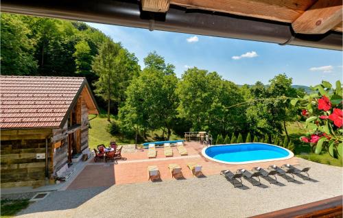 Peldbaseins, Amazing Home In Novi Marof in Moždenec