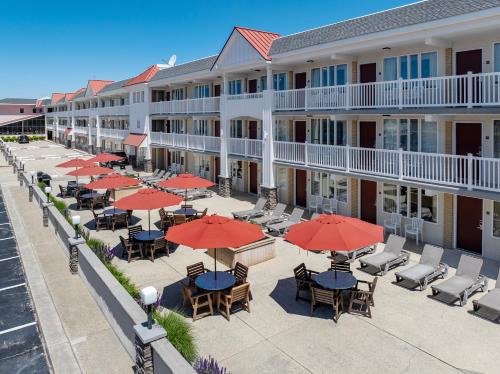 Viesnīcas āriene, Desert Sand Resort in Avalona (NJ)