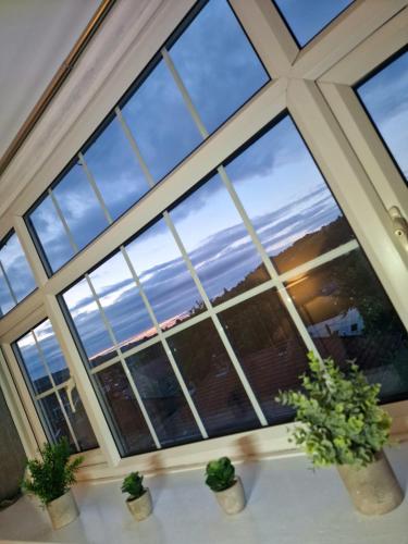 View, Free Parking at this Stylish Terraced House in Bradford, with views of hillside in Shipley