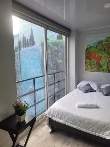 1 double bed