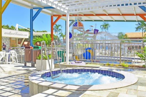 溫泉, diRoma Fiori C/Cozinha e Parque Aquático - Wafeh (diRoma Fiori C/Cozinha e Parque Aquatico - Wafeh) in 聖若澤鎮