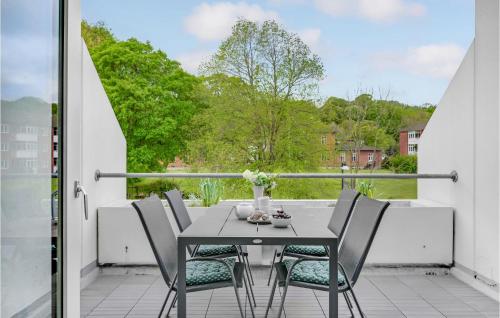 Balcony/terrace, 2 Bedroom Amazing Apartment In Helsingr in Helsingor