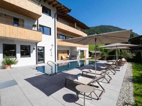 Piscina, Ferienwohnungen Hautz in Kirchdorf in Tirol