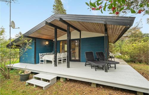 Vista exterior, 3 Bedroom Beautiful Home In Idestrup in Idestrup