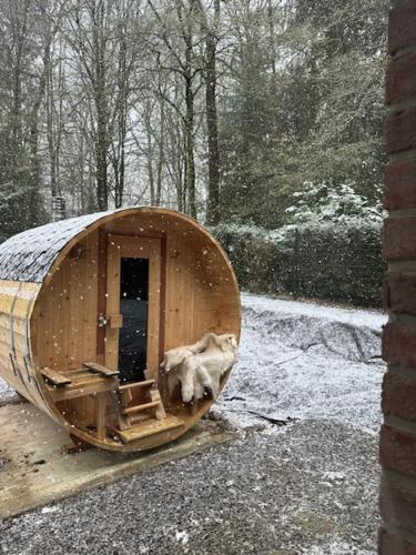 Boshuisje gîte à louer Les Grands Prés Larbert