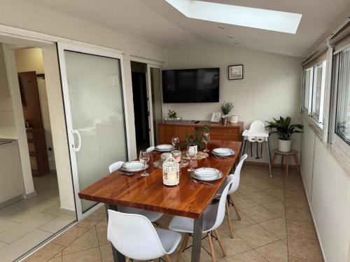 Erkély/terasz, Apartments Vrime in Biograd na Moru