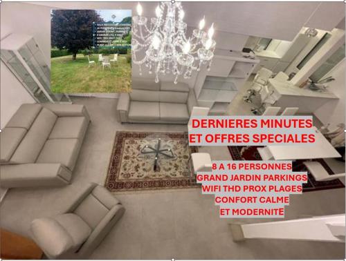 Superbe maison standing, 14 personnes, confort et grands volumes, jardin 2000m, parkings, wifi