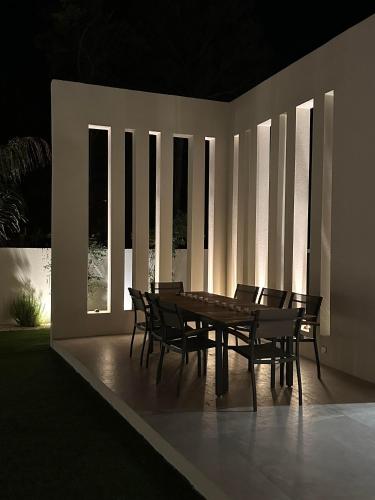 Balcony/terrace, VILLA BAYA - 800 m de la plage near Herve Cote Plage