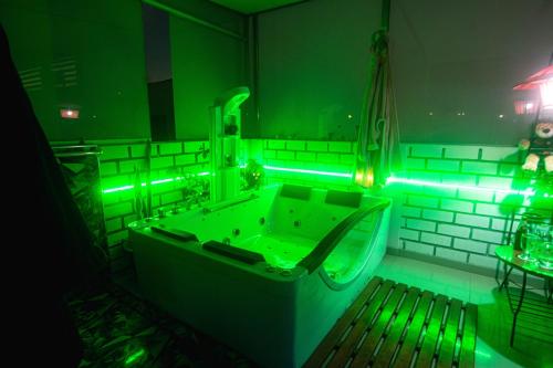 Todo incluido terraza de lujo con jacuzzi