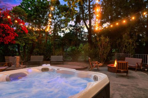 The Castle with 2 Hot Tubs Speakeasy and Arcade Games in La Mesa, USA
