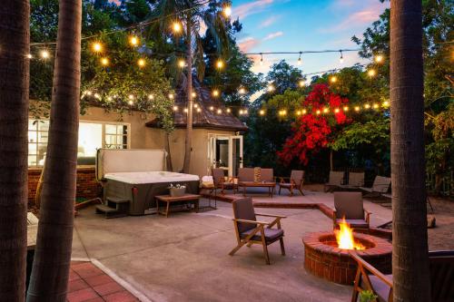 The Castle with 2 Hot Tubs Speakeasy and Arcade Games in La Mesa, USA