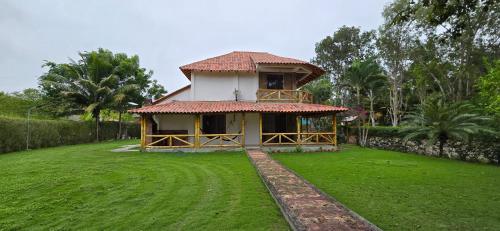 景觀, Casa vacacional Playa y Campo familiar in 奧隆