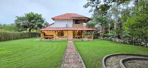 設施, Casa vacacional Playa y Campo familiar in 奧隆