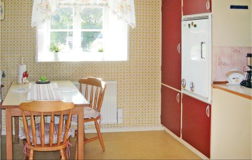 廚房, Holiday Home Katthammarsvik 21 in 卡特哈馬斯維克