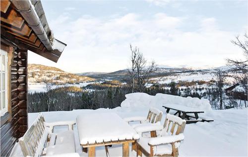 Skats, Holiday Home Fla Øvre Reinsjøfjell in Kleiv